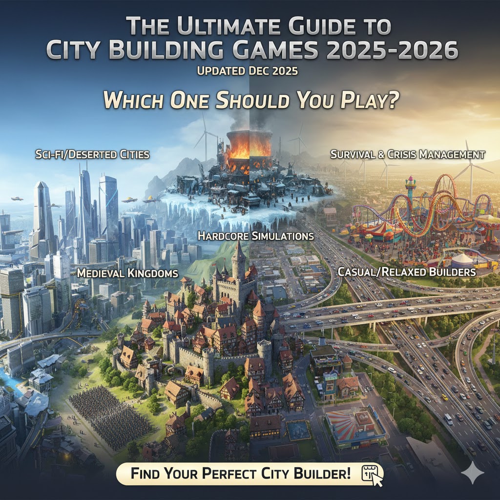 The Ultimate Guide to City Building Games 2025-2026: Which One Should You Play?
