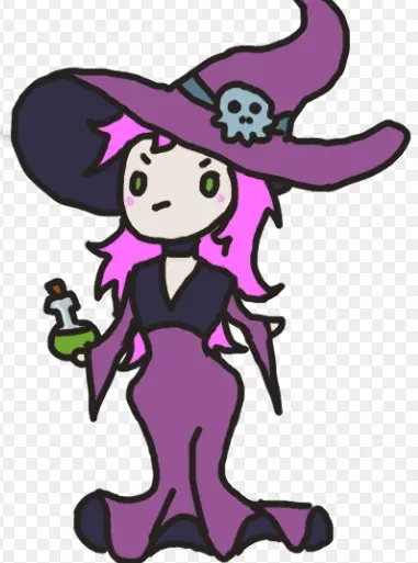 Witch Character Portrait
